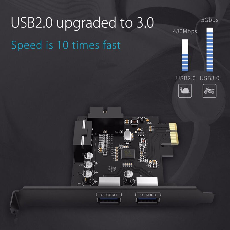 2 Port USB3.0 PCI-E