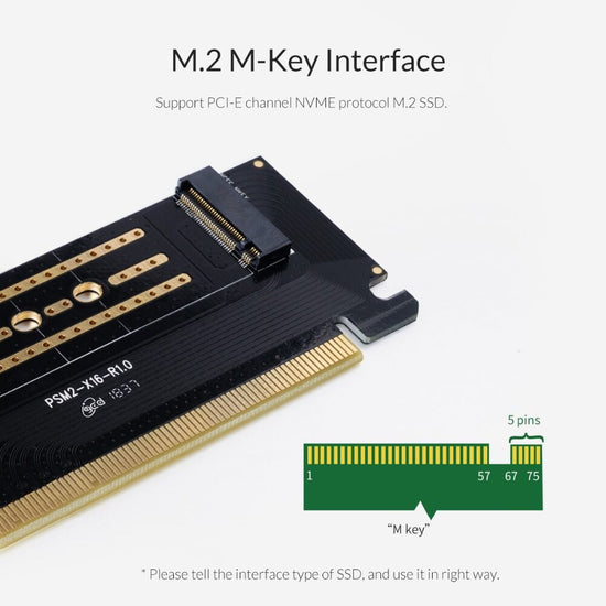 M.2 NVME to PCI-E