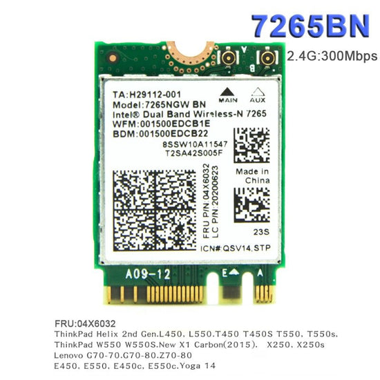 7265NGW WIFI Card