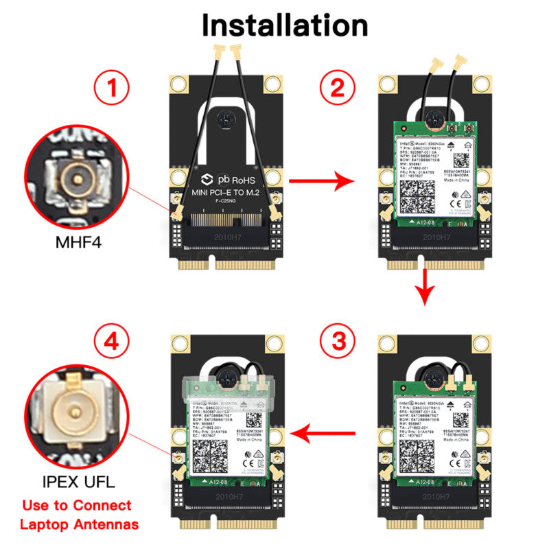 M.2 To Mini PCI-E