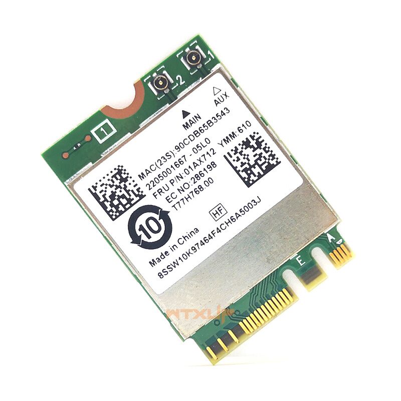 Realtek RTL8822BE 802.11AC WiFi + Bluetooth4.1 NGFF Wireless WLAN Card  2.4G/5GHz